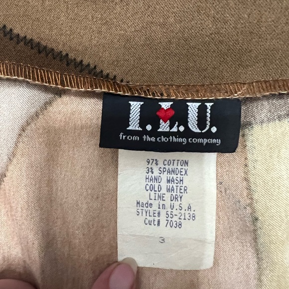 Vintage 90’s Y2K Patchwork Mini Skirt Size 3 - Picture 3 of 7